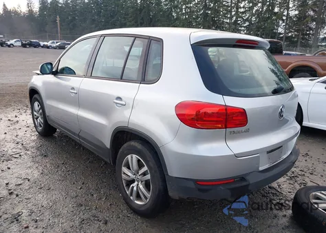 2012 Volkswagen Tiguan S from USA, damaged, VIN WVGBV7AX4CW591008